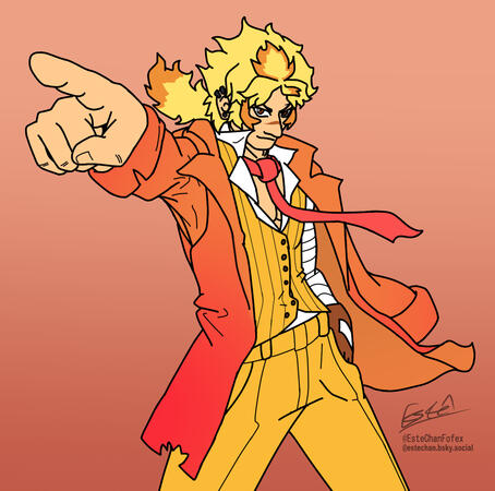 Flat colors half body (25 dollars)